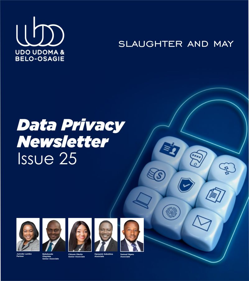 Data Privacy Newsletter Issue 25