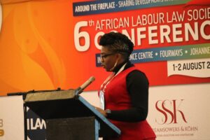Titilola Olatunde-Fasogbon Delivers Presentation at the 6th African Labour Laws Society Conference
