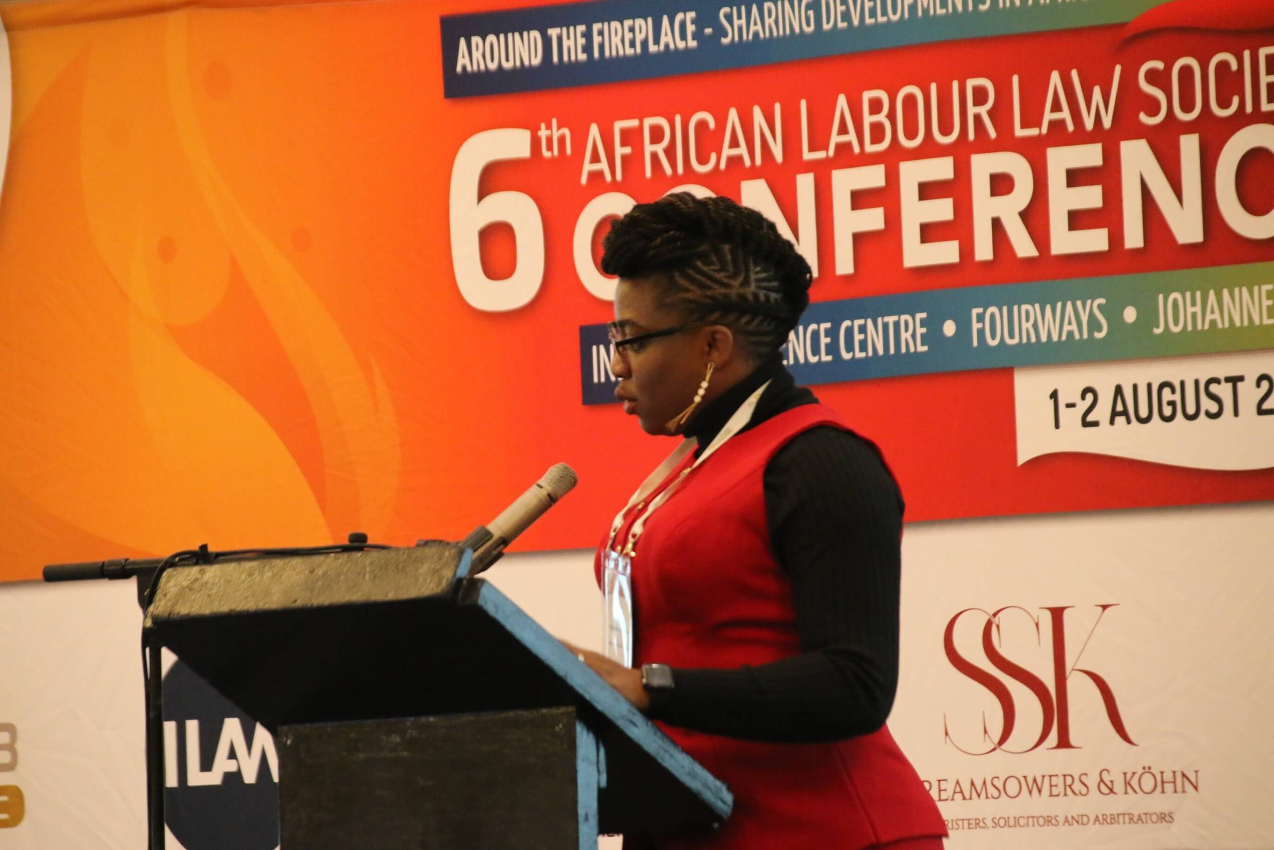 Titilola Olatunde-Fasogbon Delivers Presentation at the 6th African Labour Laws Society Conference