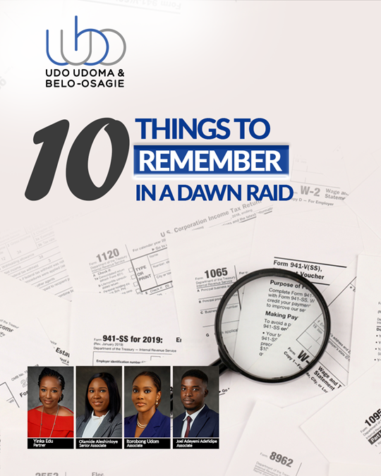 10 Things To Remember In A Dawn Raid
