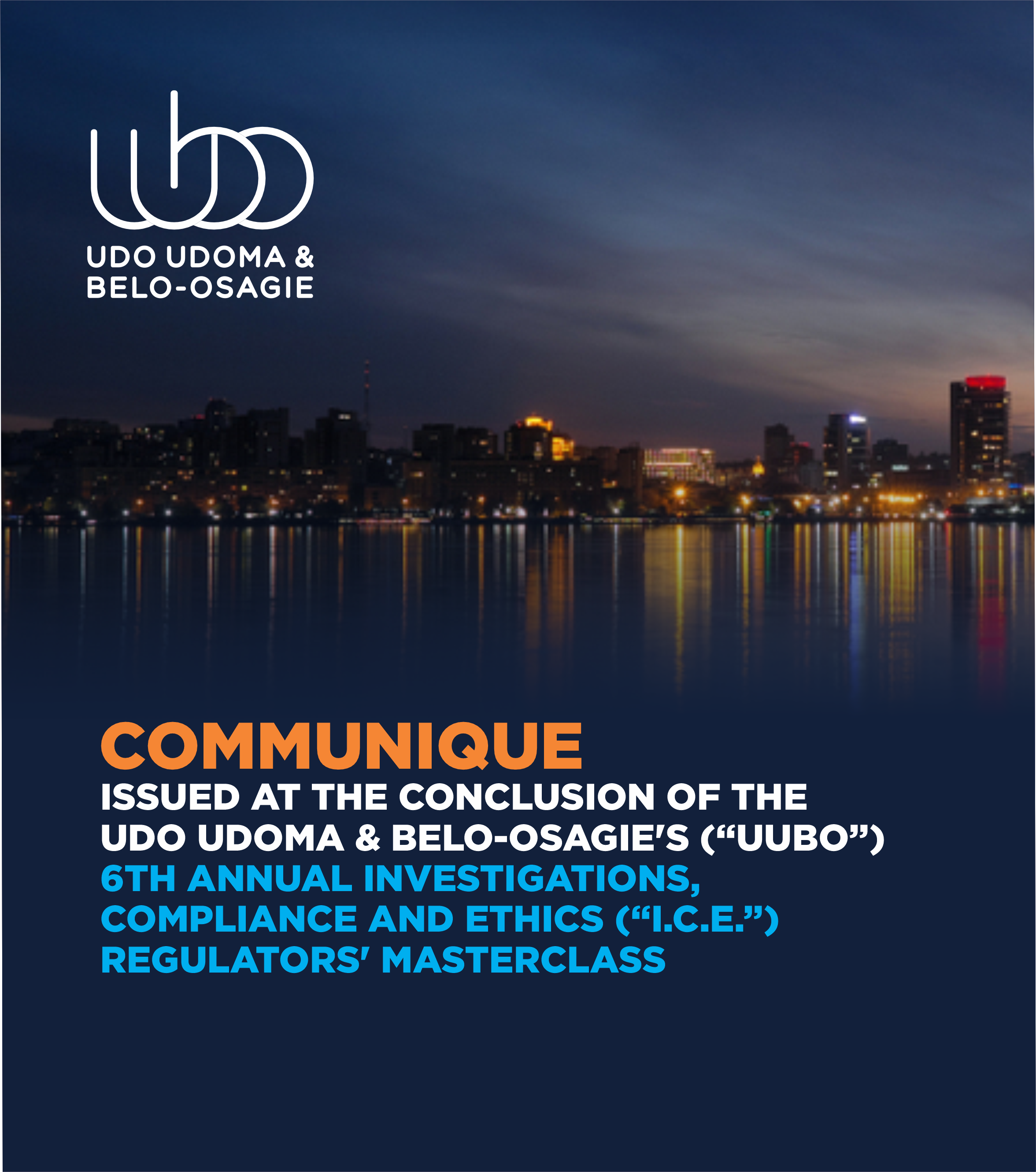 ICE Regulators Masterclass Communique